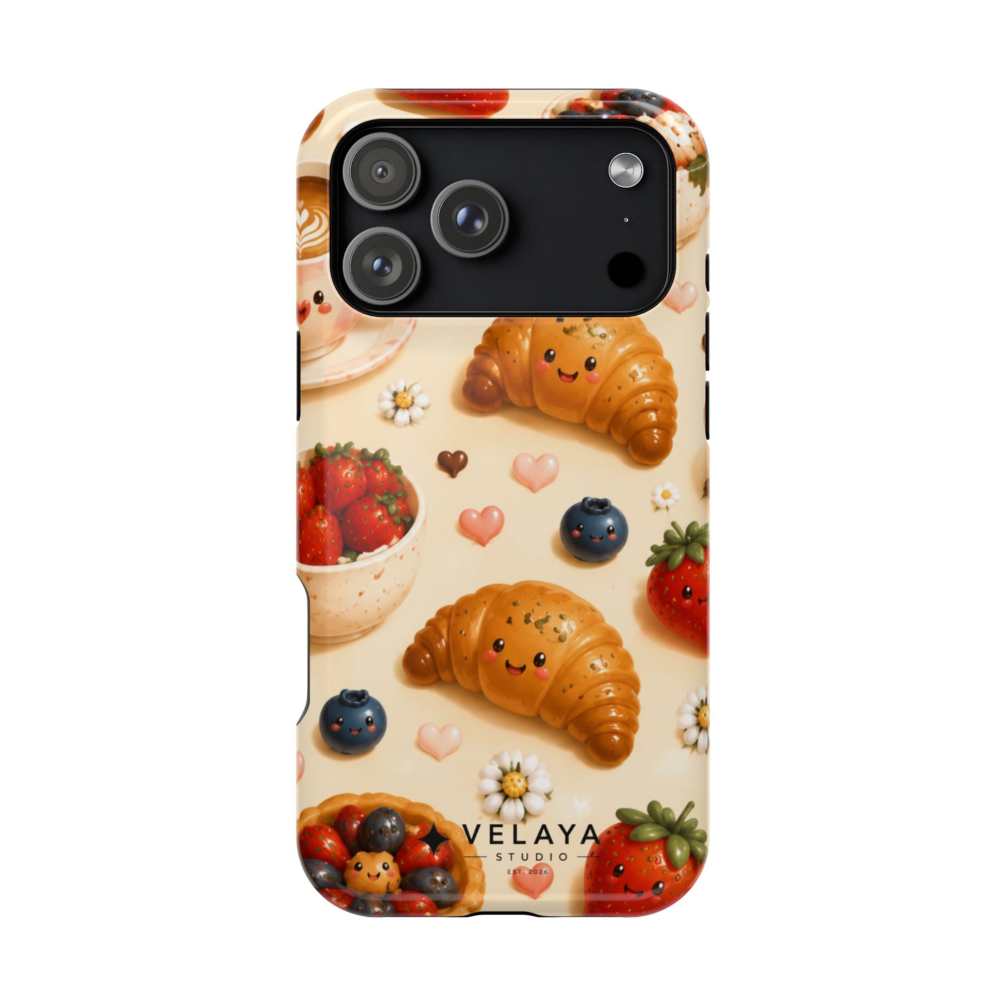 The Croissant & Berries Case