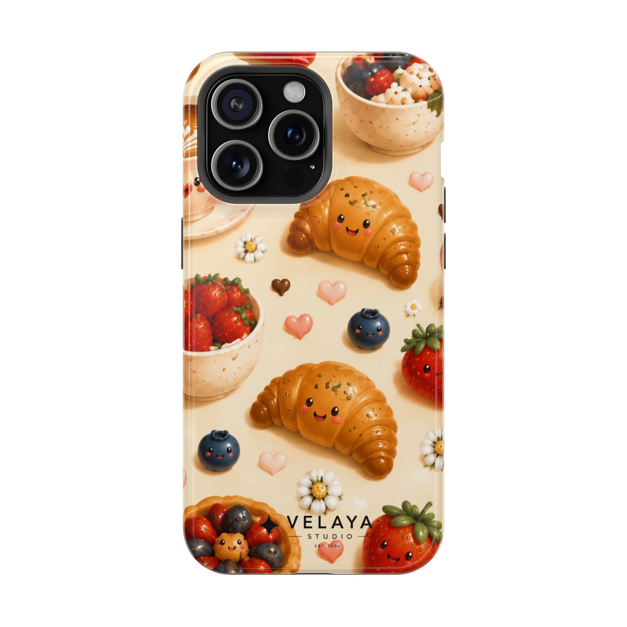 The Croissant & Berries Case