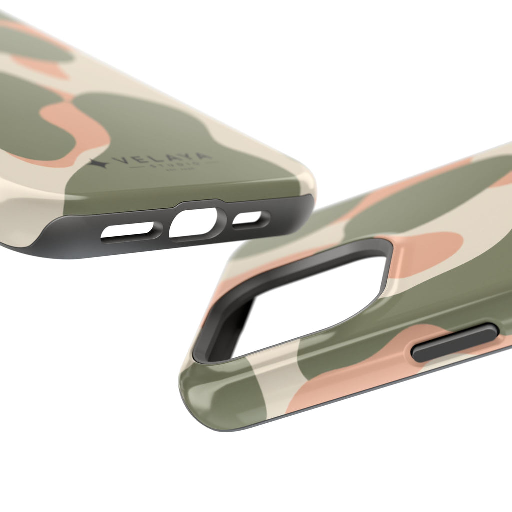 The Peach Camo Case