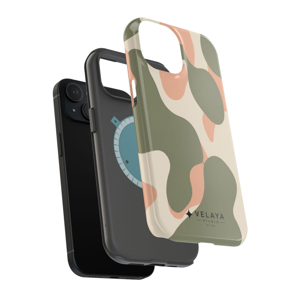The Peach Camo Case