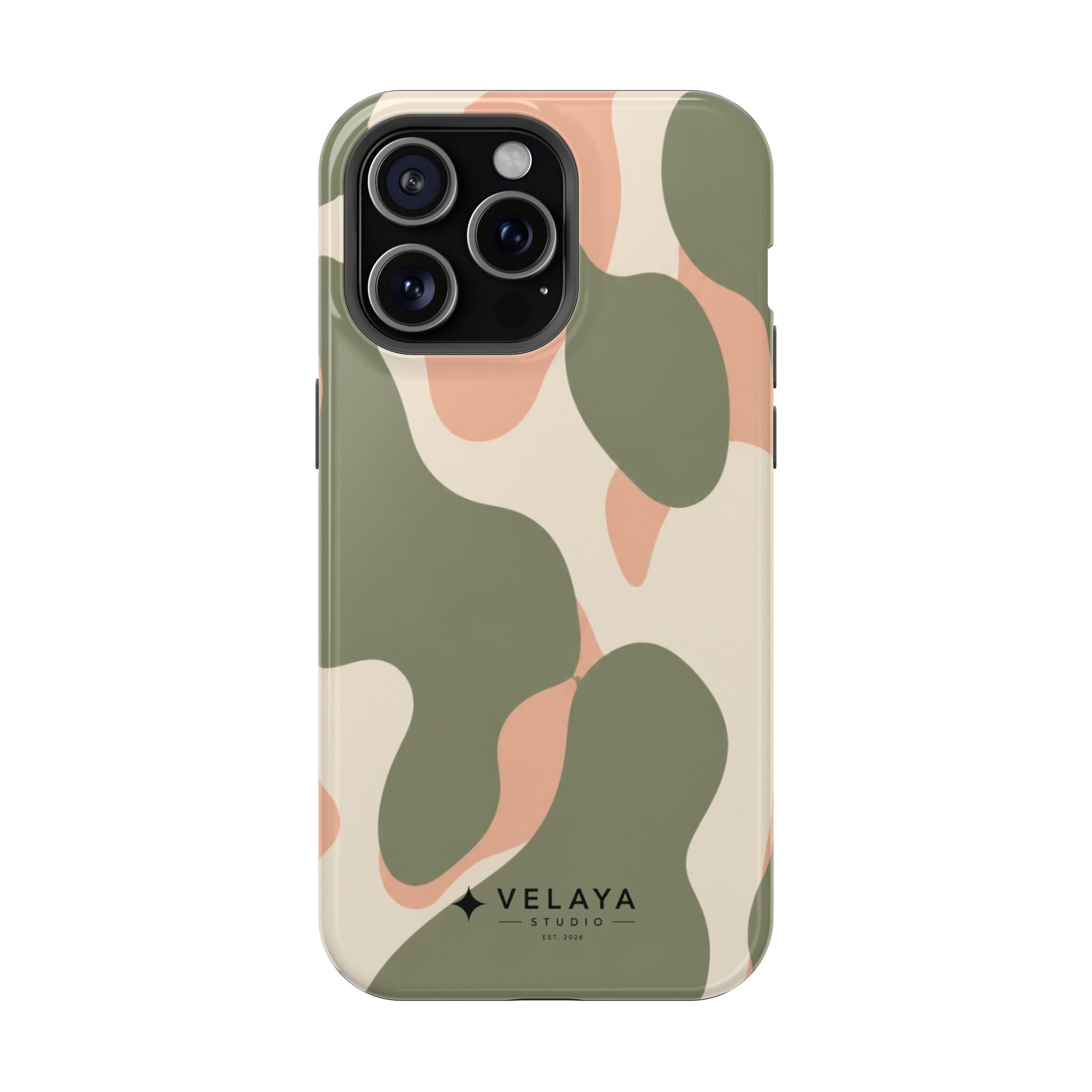 The Peach Camo Case