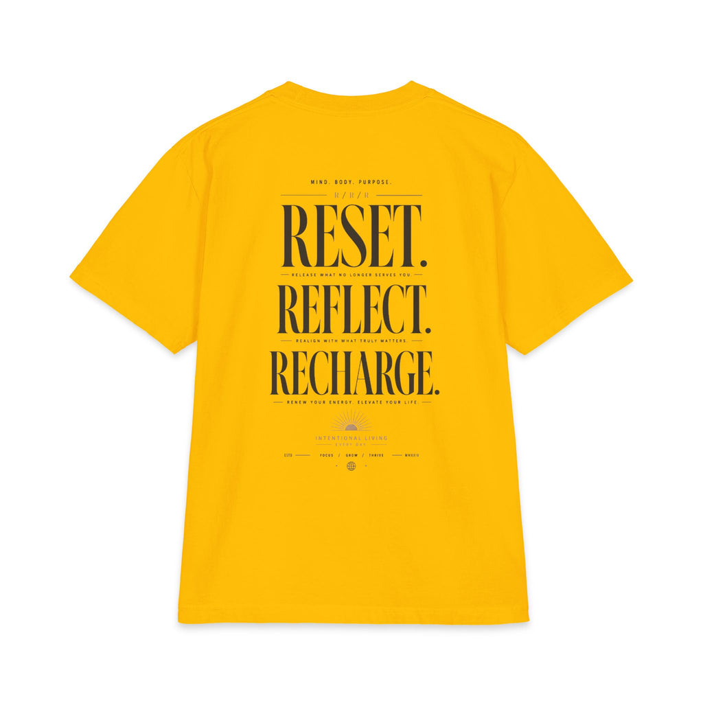 Reset. Reflect. Recharge. Tee