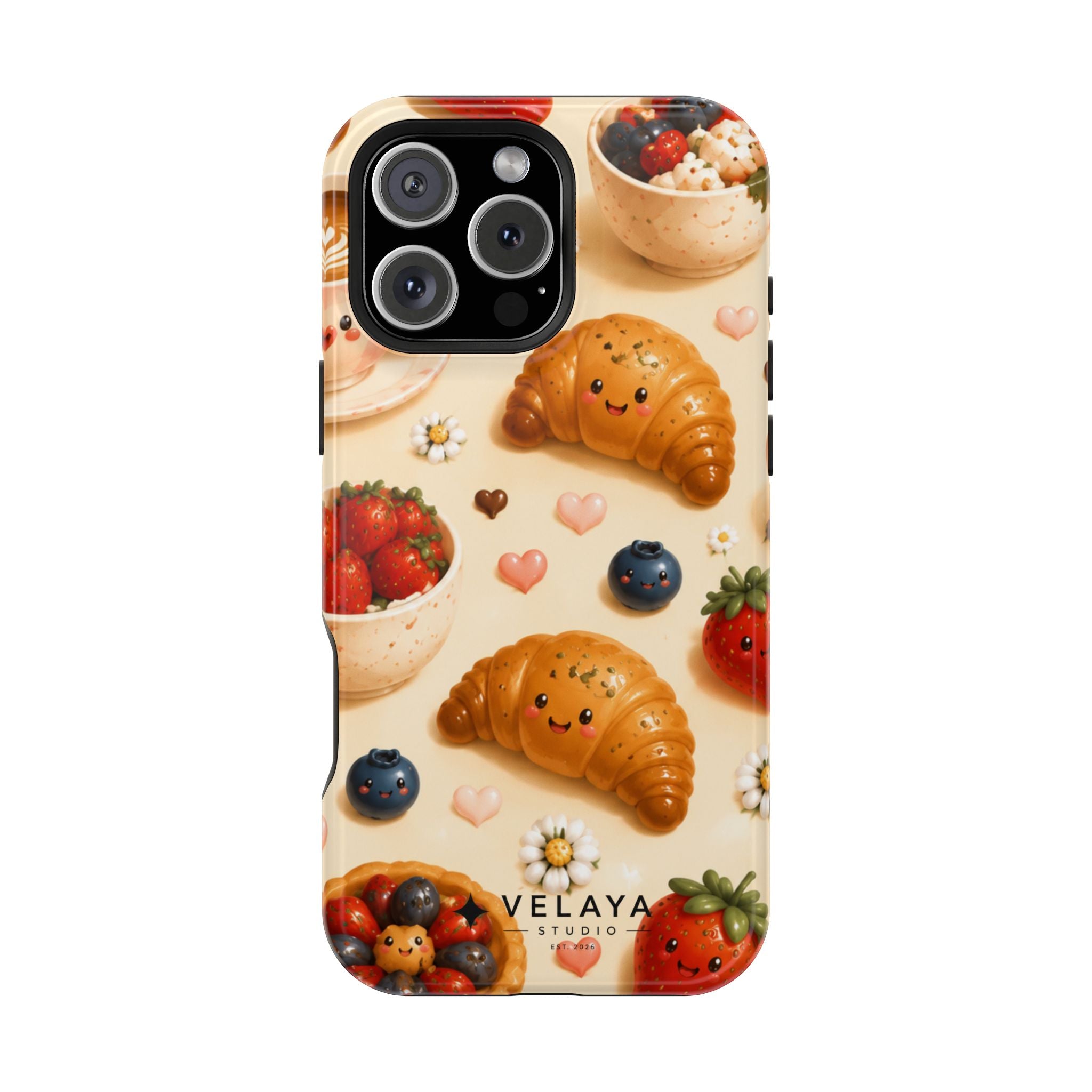 The Croissant & Berries Case