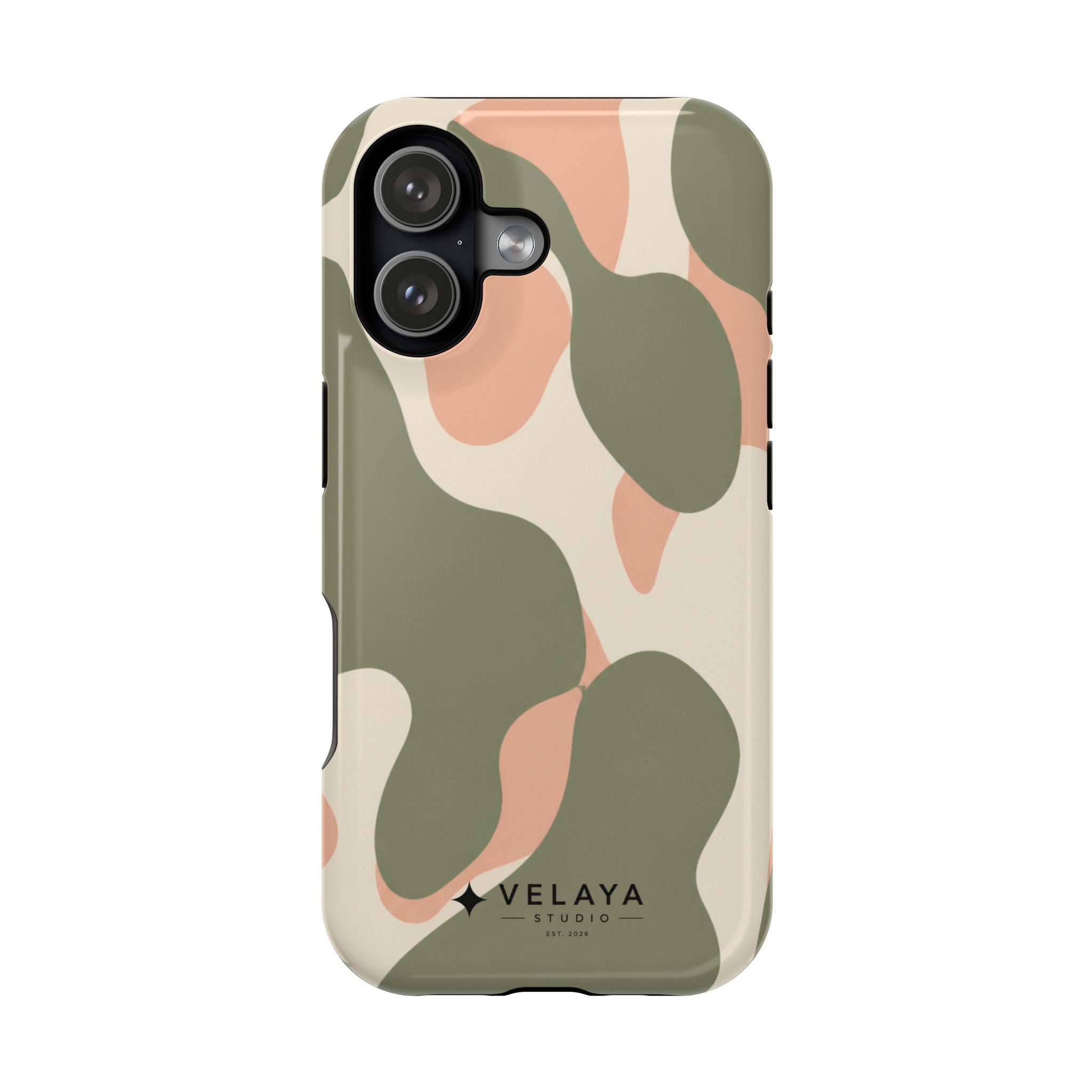 The Peach Camo Case