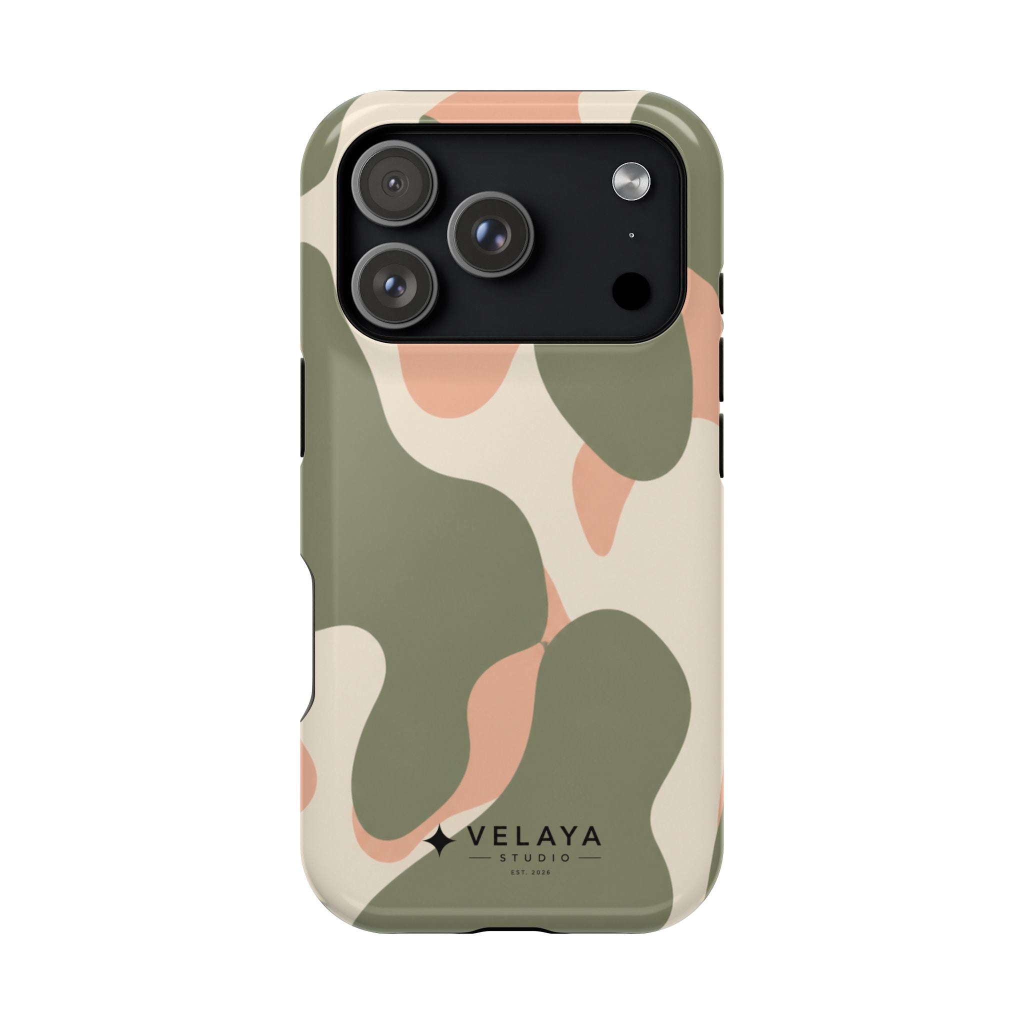 The Peach Camo Case