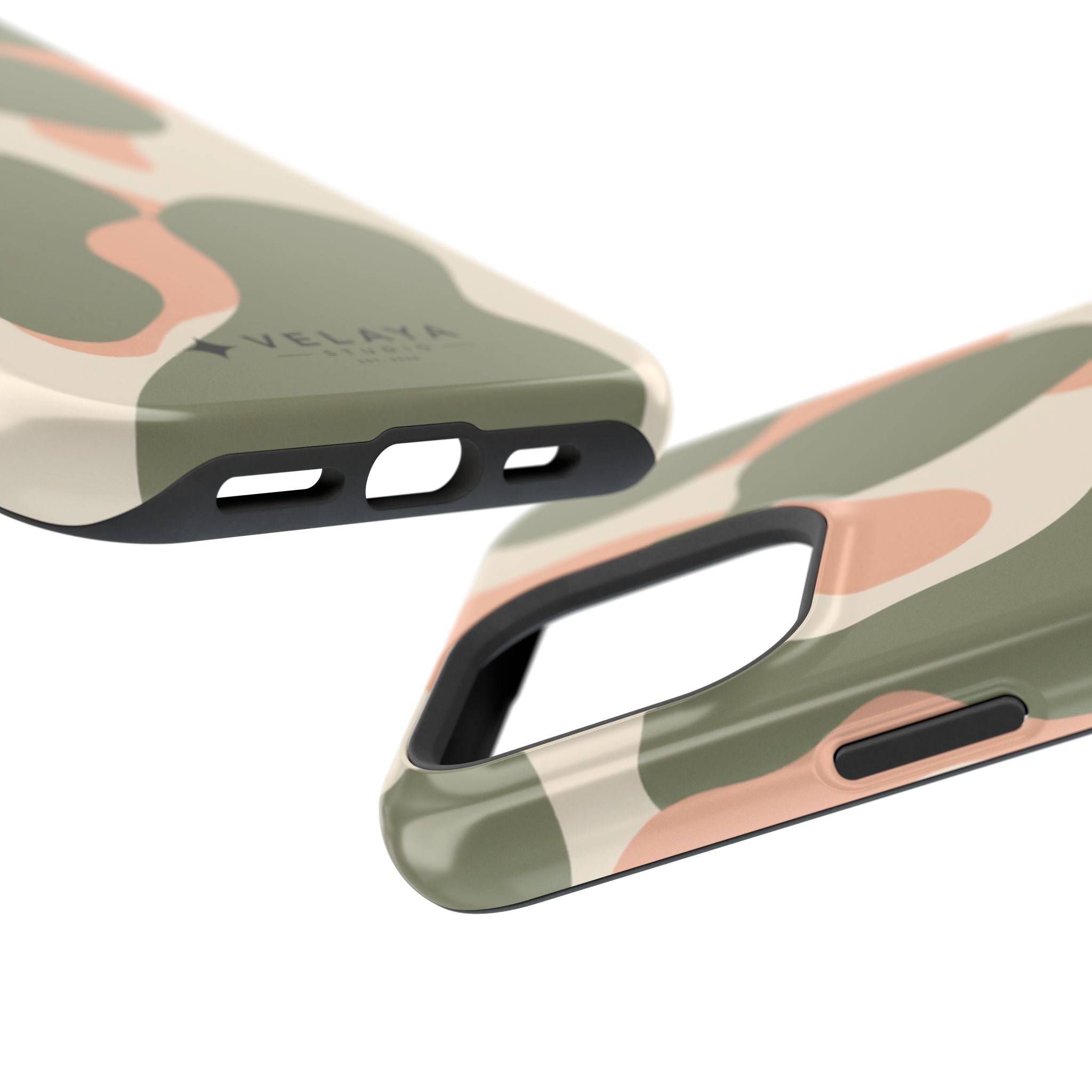 The Peach Camo Case