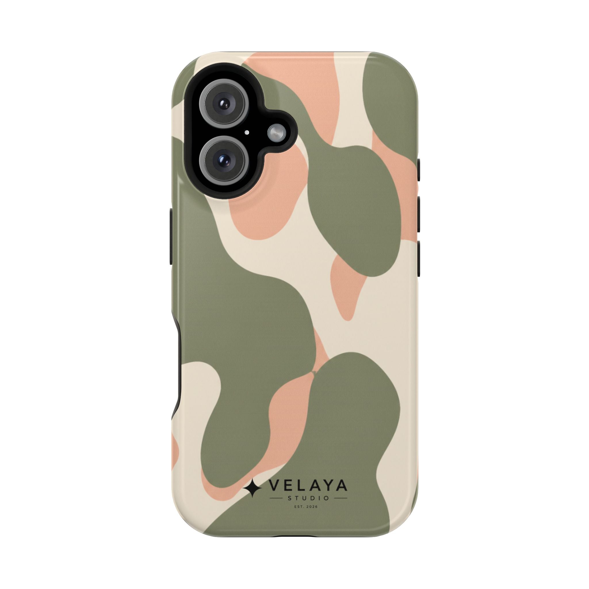 The Peach Camo Case