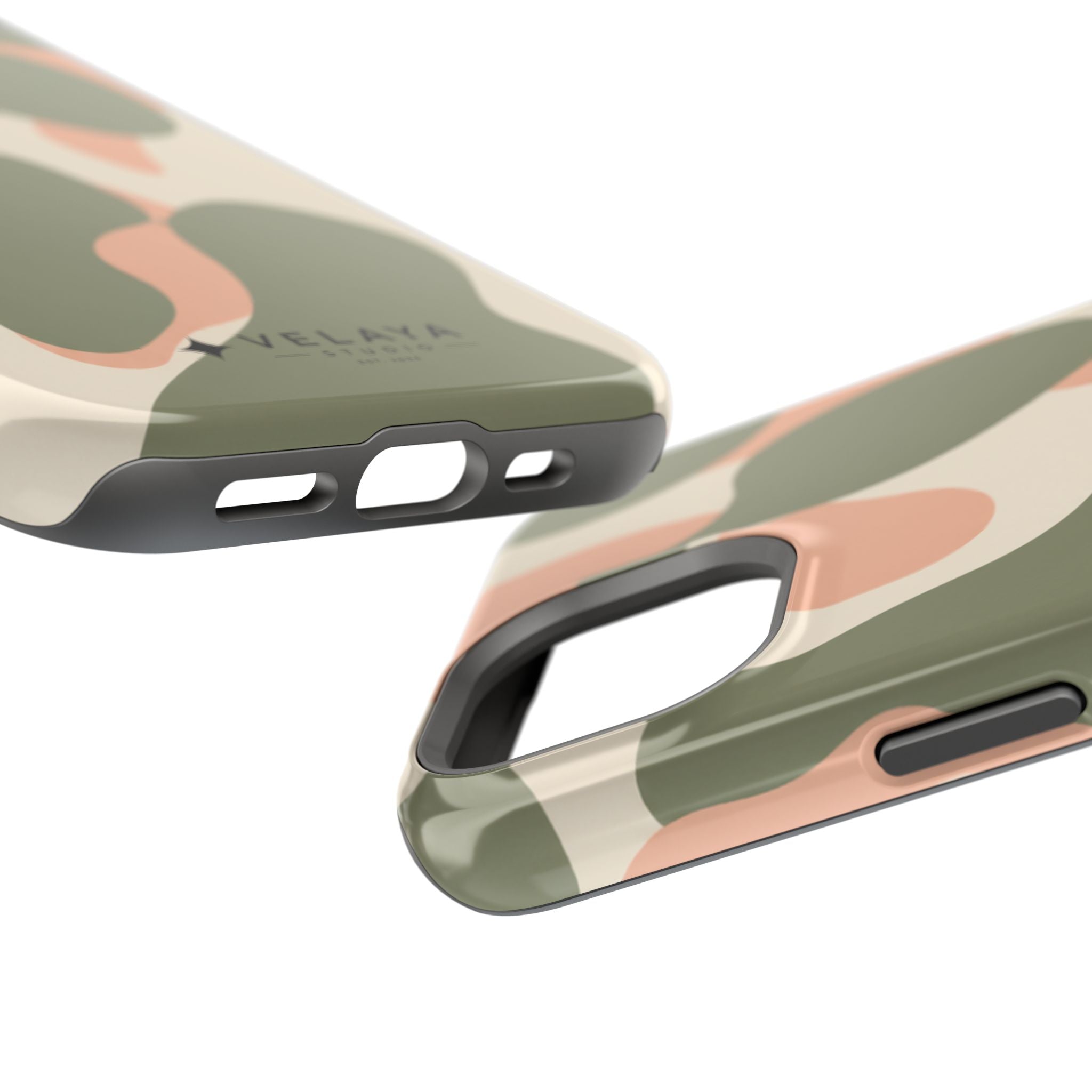 The Peach Camo Case