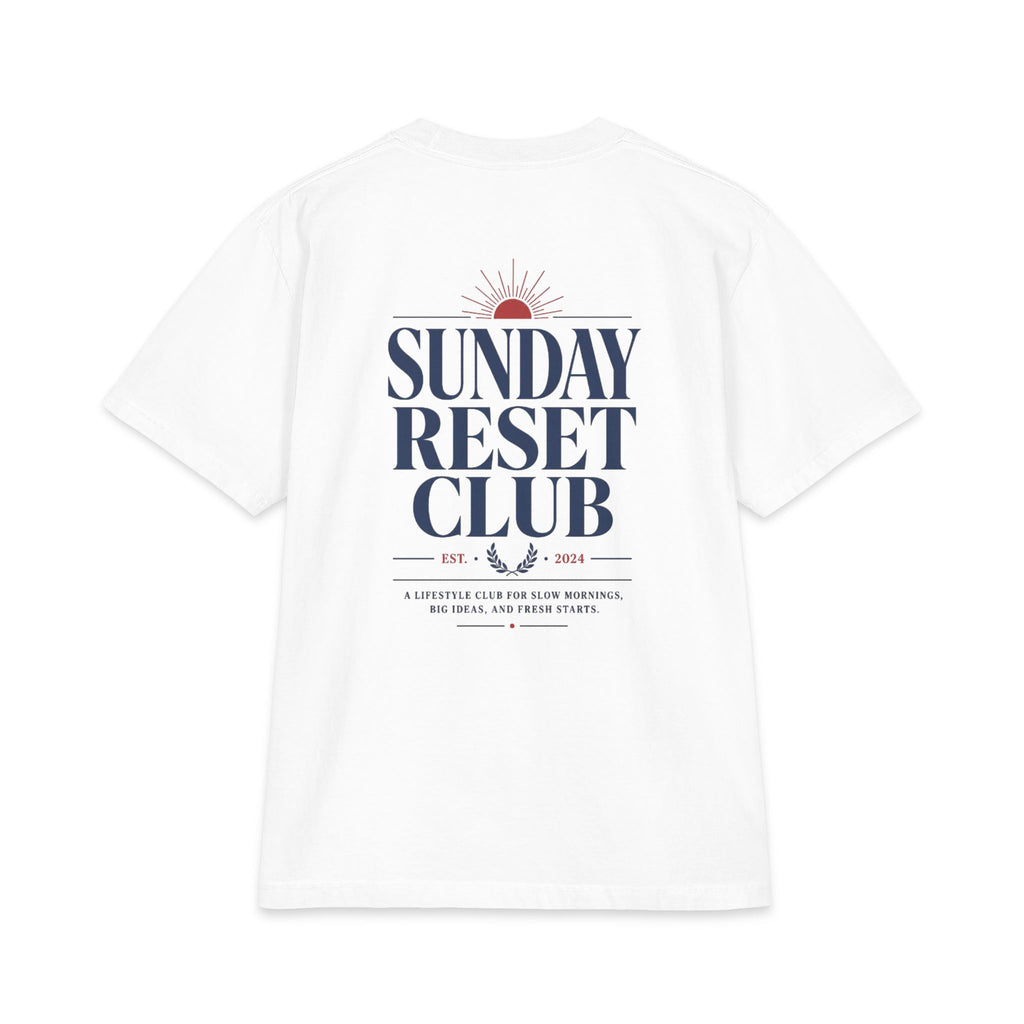 Sunday Reset Club Tee