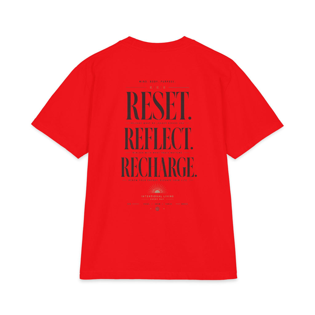 Reset. Reflect. Recharge. Tee