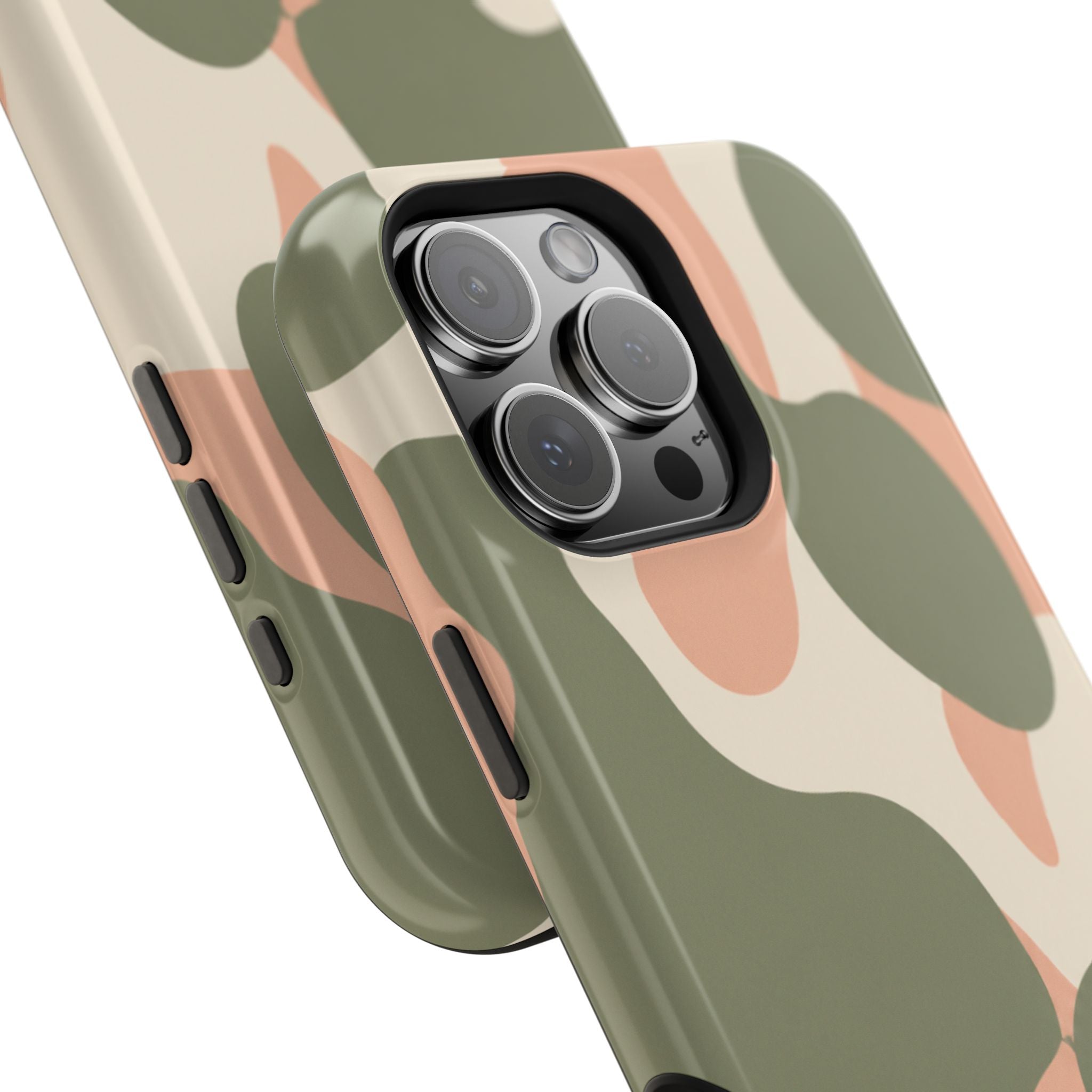 The Peach Camo Case