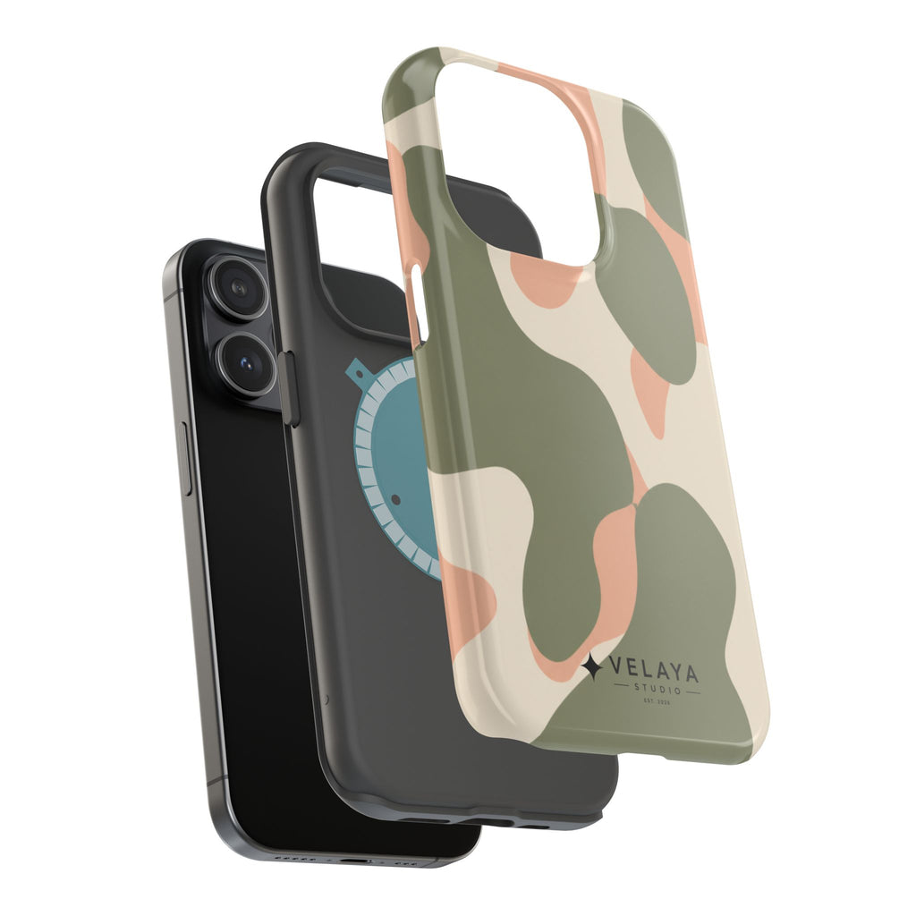 The Peach Camo Case