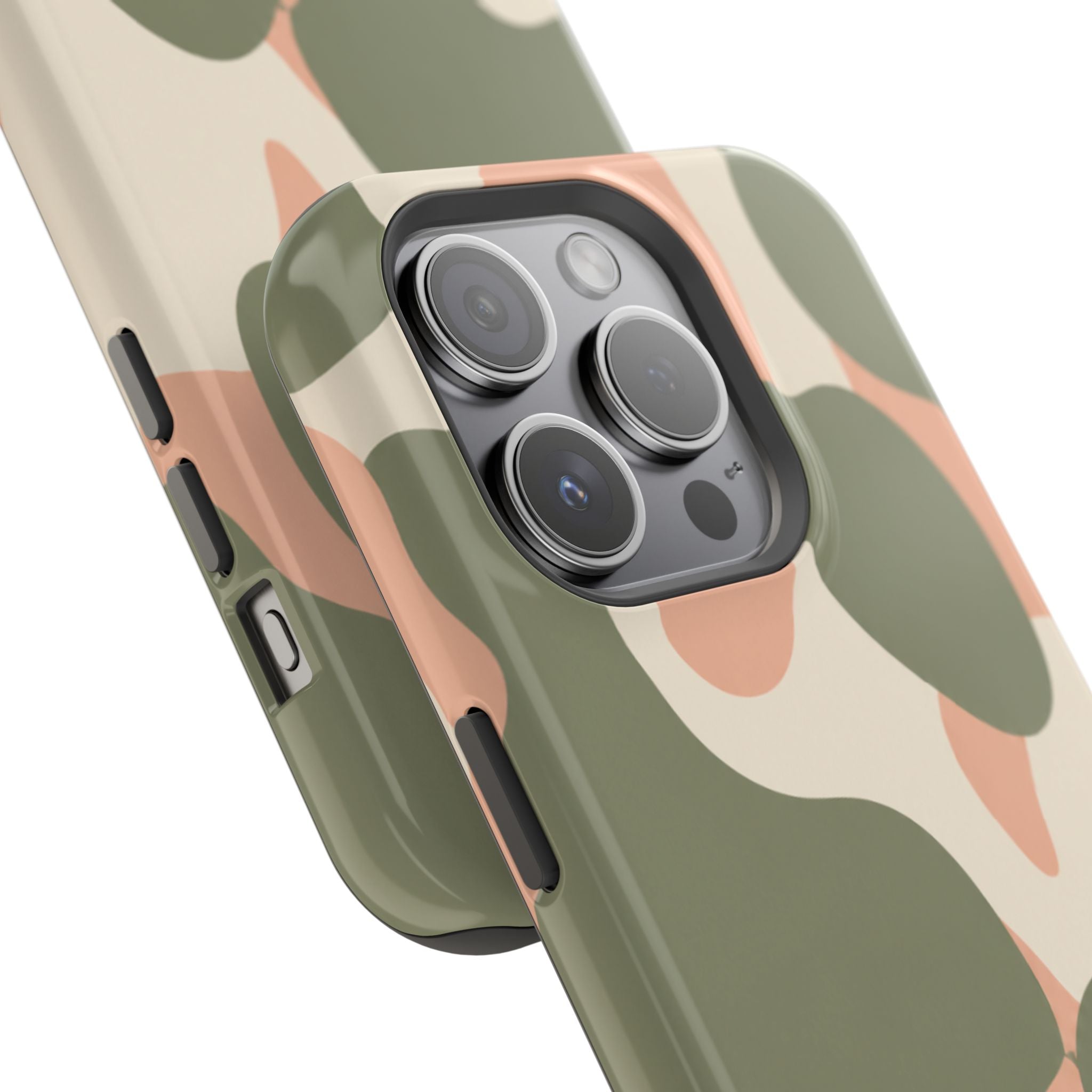 The Peach Camo Case