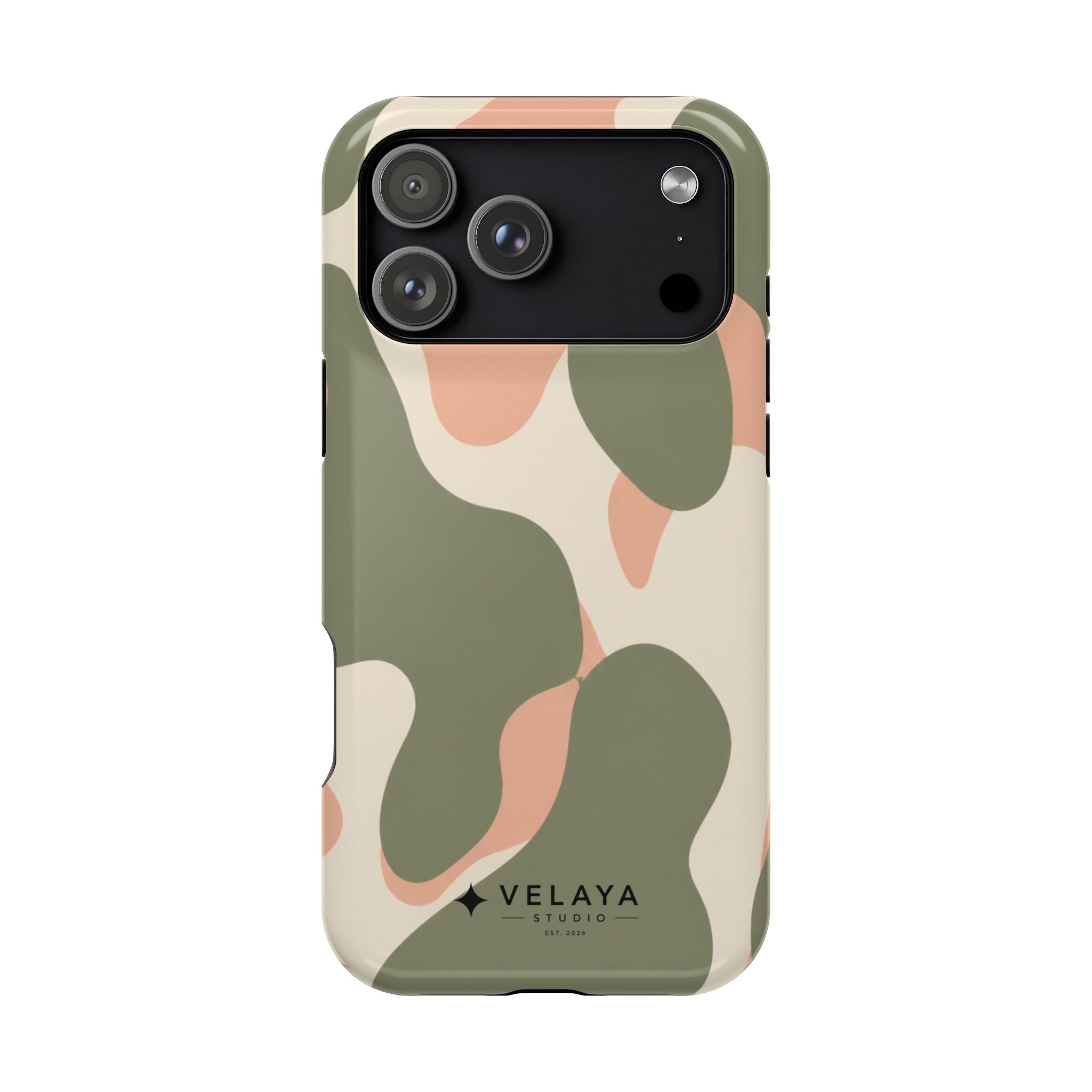 The Peach Camo Case
