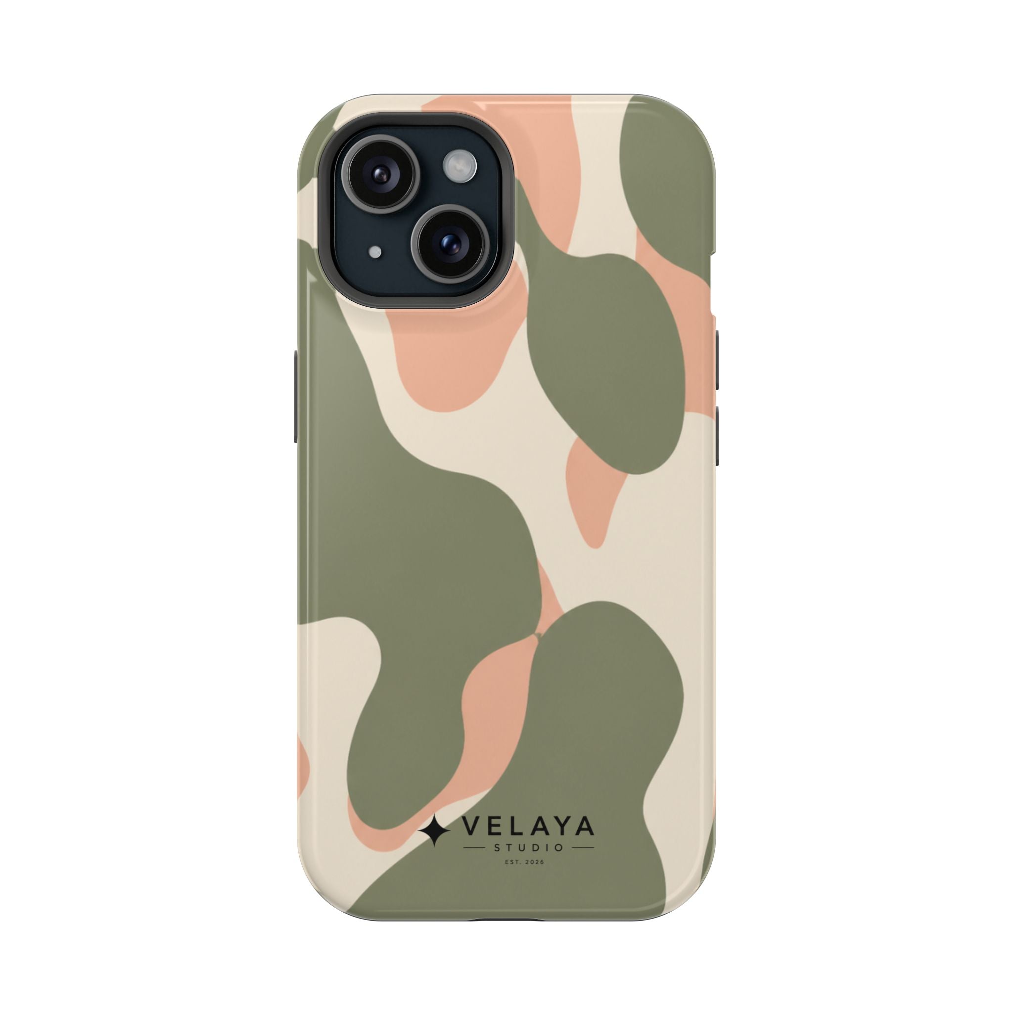 The Peach Camo Case