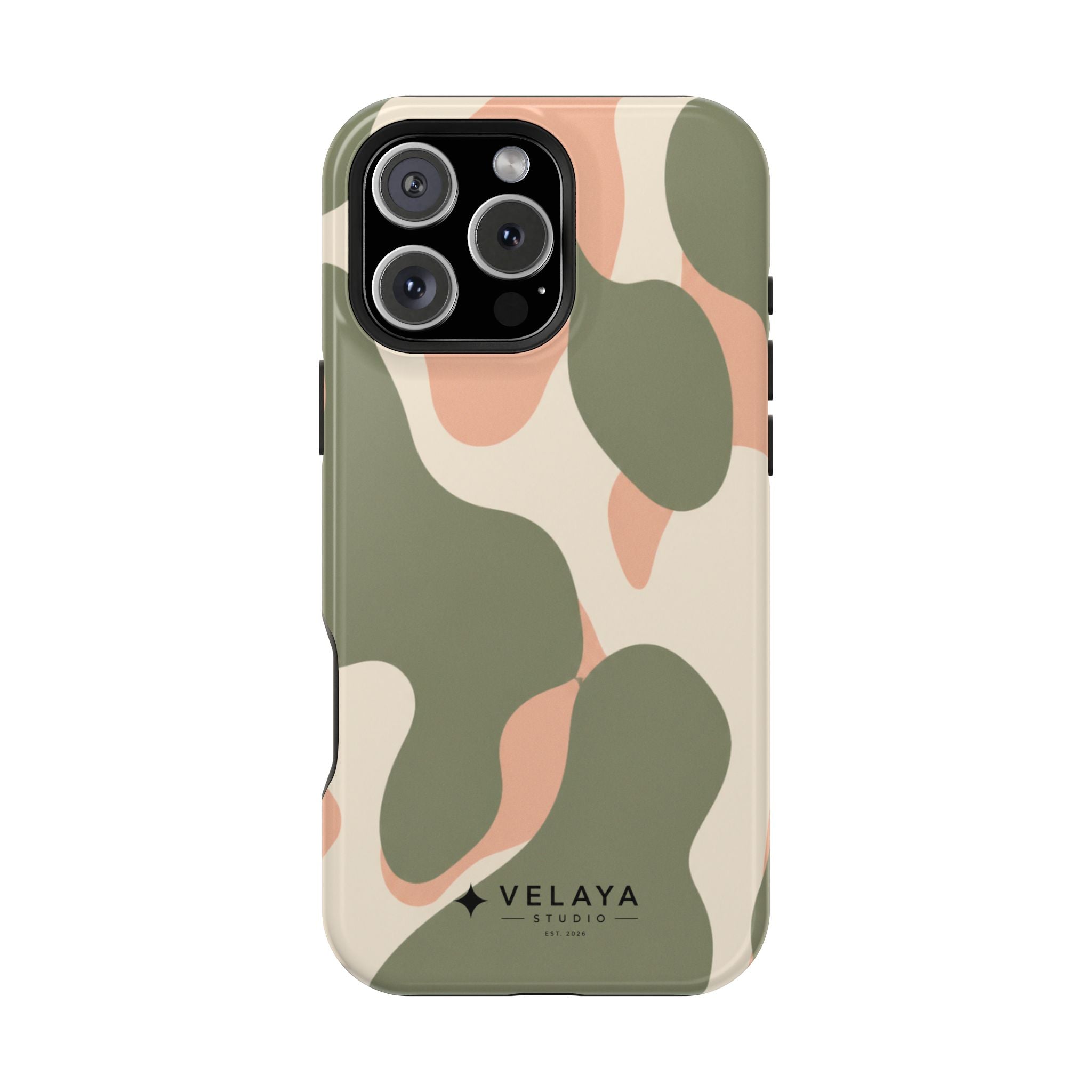 The Peach Camo Case