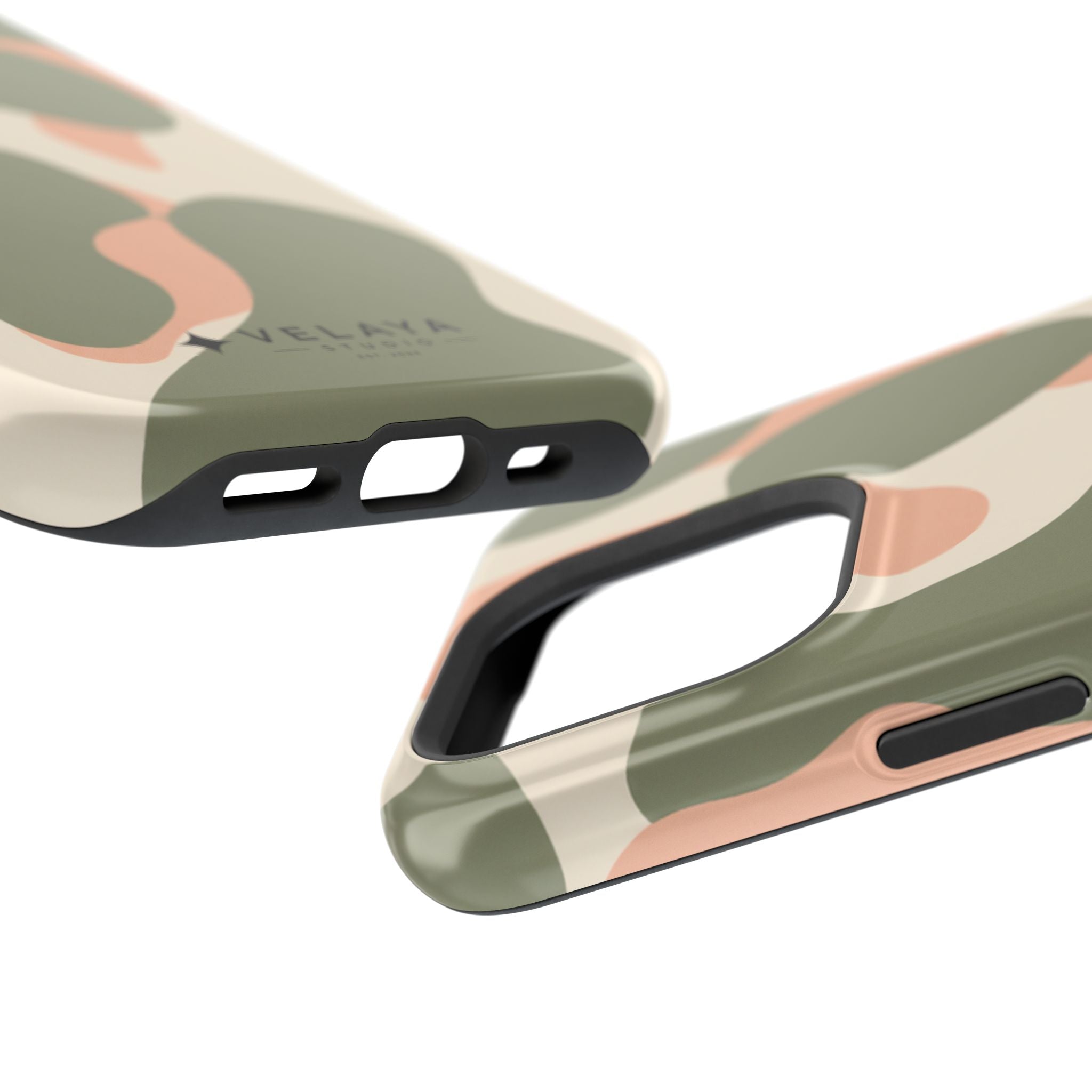 The Peach Camo Case