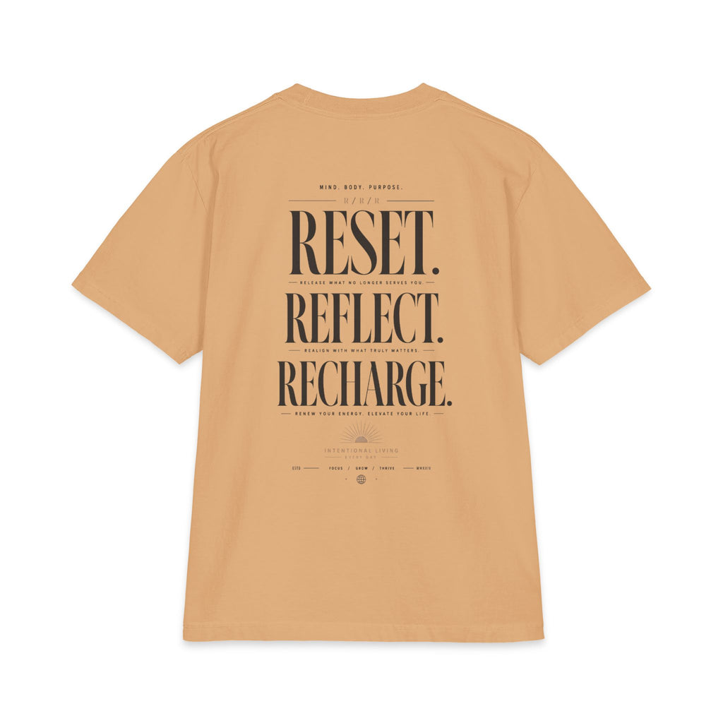 Reset. Reflect. Recharge. Tee