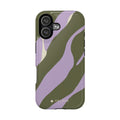 The Olive Lavender Camo Case