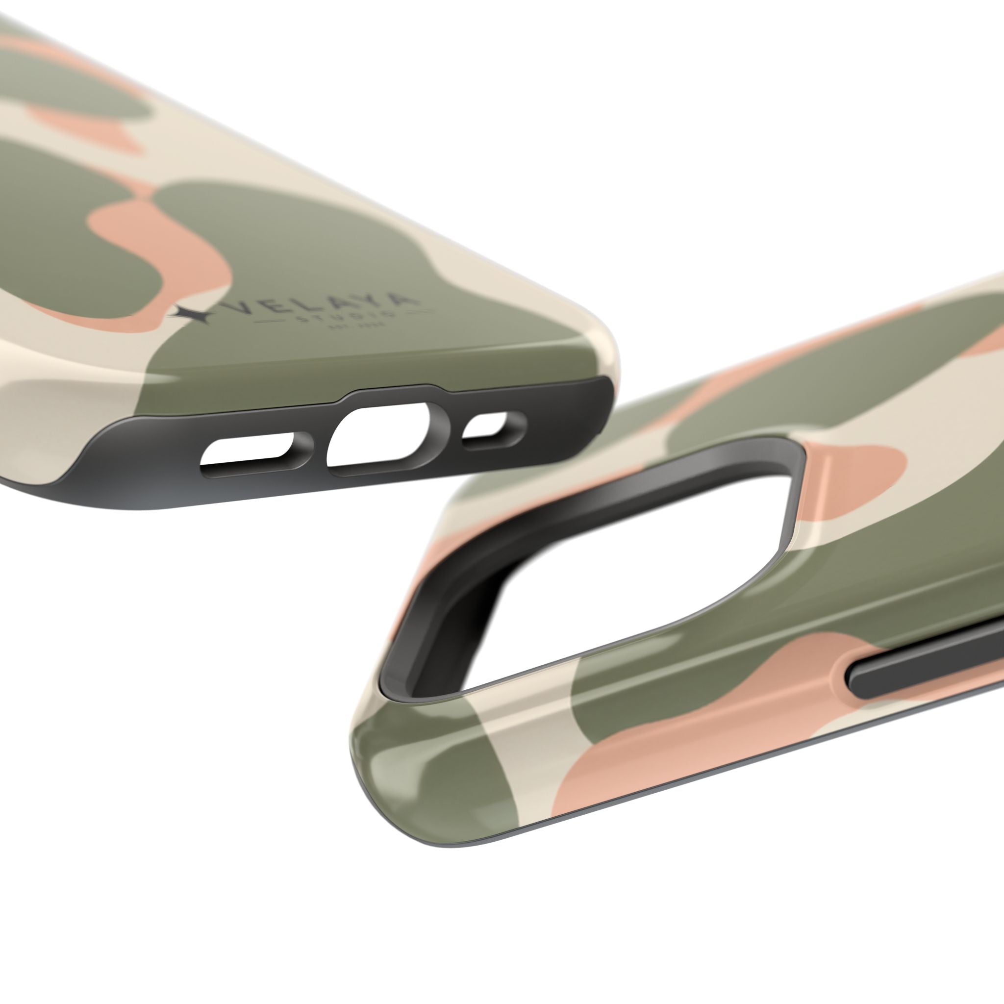 The Peach Camo Case