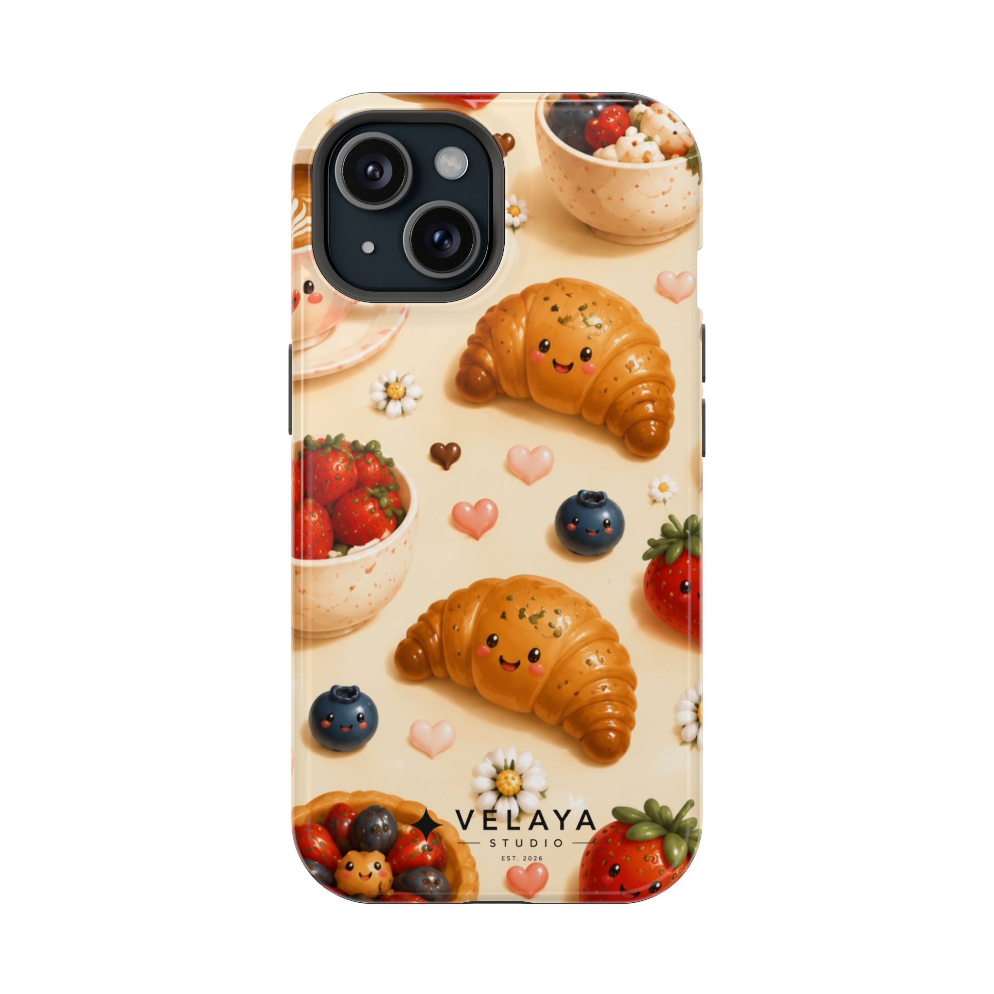 The Croissant & Berries Case