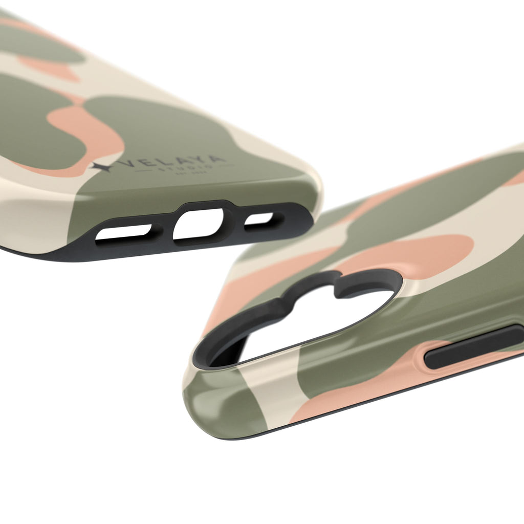 The Peach Camo Case