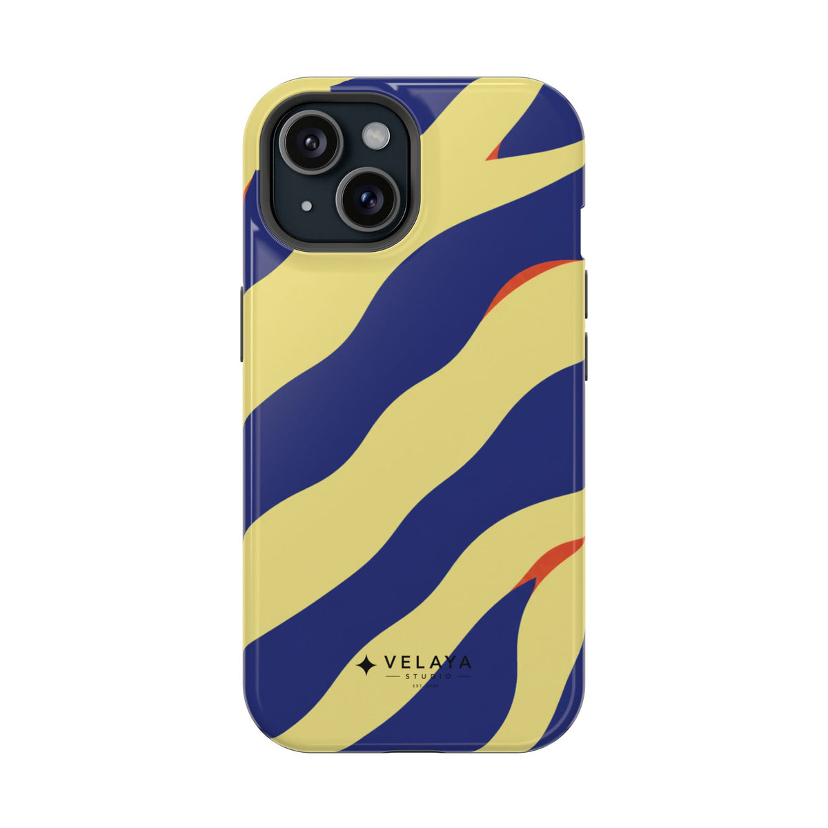 The Yellow Wave Case — front view